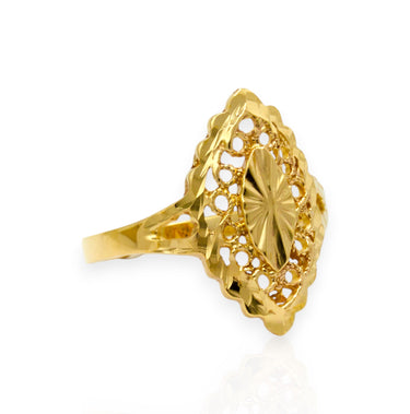 Anillo de Filigrana de Oro 14k
